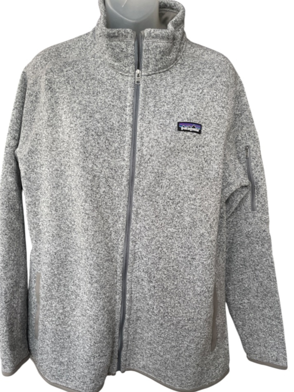Patagonia Better Sweater Full Zip Jacket Men's XL, Gray